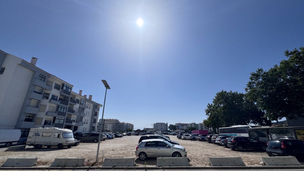 Parking in Nazare near bus station.
