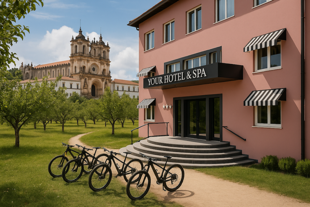 Bike & SPA: Tour E-Bike Alcobaça com Circuito Termal de Bem-Estar.