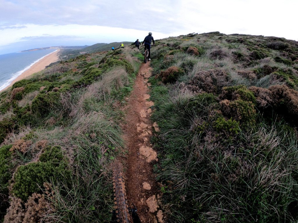 Bike + Gleitschirm Combo: E-Bike-Tour & Tandemflug ab Nazaré.