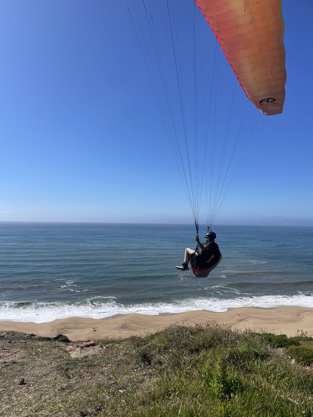 Bike + Gleitschirm Combo: E-Bike-Tour & Tandemflug ab Nazaré.