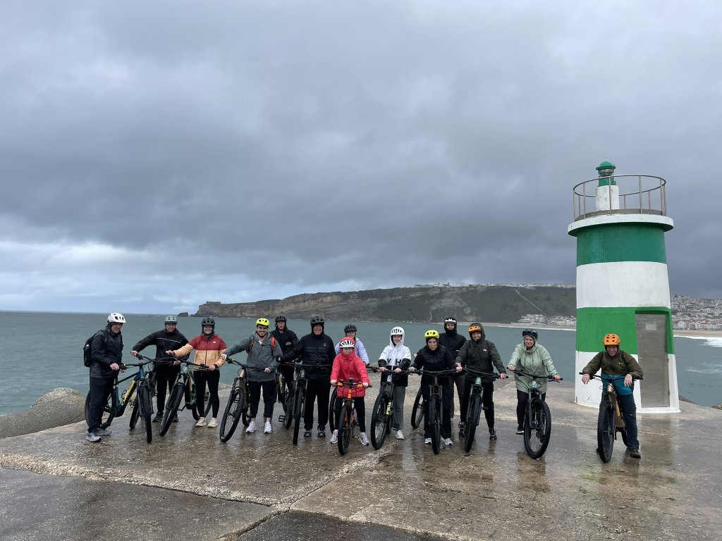Corporate E-Bike Team Building in Nazaré, Portugal.