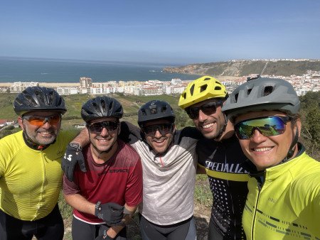 Team Building in Nazaré on Electric Bikes, MTB experience in Portugal, bike tour Portigal, bike rental Portugal, Nazare tour, Praia de Paredes da Vitória, Pataias, Praia de São Pedro de Moel, Alcobaça, Praia do Salgado, Praia de São Martinho do Porto, Foz do Arelho, Batalha, Porto de Mós.