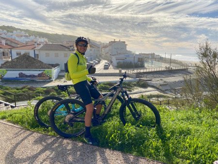 Silver Coast Norte to Paredes da Vitória bike tour, MTB experience in Portugal, bike tour Portigal, bike rental Portugal, Nazare tour