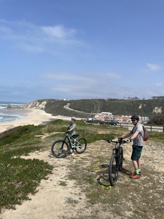 Silver Coast Norte to Paredes da Vitória bike tour, MTB experience in Portugal, bike tour Portigal, bike rental Portugal, Nazare tour