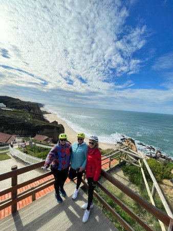 Silver Coast Norte to Paredes da Vitória bike tour, MTB experience in Portugal, bike tour Portigal, bike rental Portugal, Nazare tour