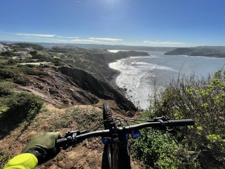 Foz do Arelho, Cais da lagoa, Birdwatching, Capela de Santa Ana, Dinosaur tracks, HILLS, Silver Coast, Santa Rita de Cós, extreme bike, MTB experience in Portugal, bike tour Portigal, bike rental Portugal, Nazare tour