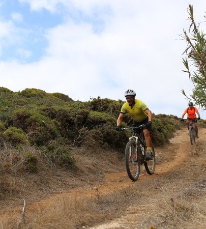 Foz do Arelho, Cais da lagoa, Birdwatching, Capela de Santa Ana, Dinosaur tracks, HILLS, Silver Coast, Santa Rita de Cós, extreme bike, MTB experience in Portugal, bike tour Portigal, bike rental Portugal, Nazare tour